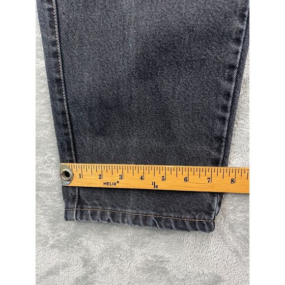 VTG Marithe Francois Girbaud Men's Jeans Denim Black 33X32 Tapered USA Made - Picture 5 of 9